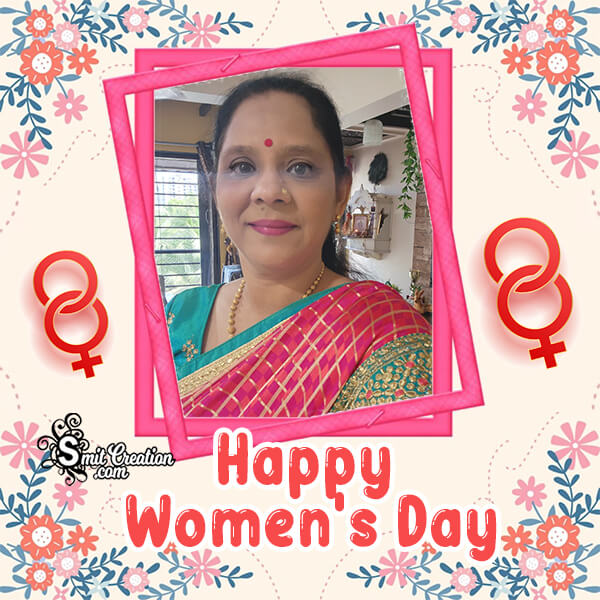 8th March Womens Day Photo Frame