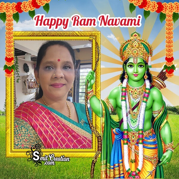 Happy Ram Navami Profile Photo Frame