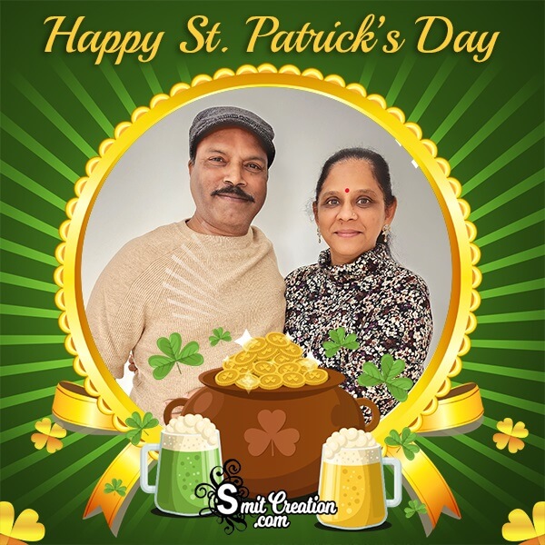 Happy St. Patrick’s Day Dp Photo Frame