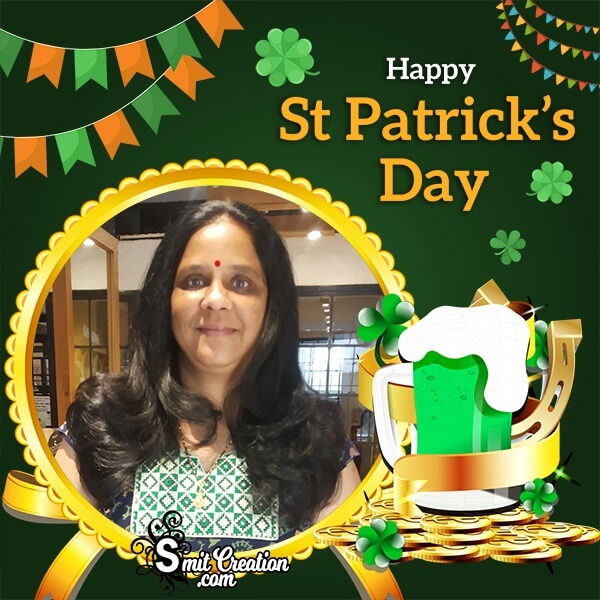 Happy St. Patrick’s Day Profile Photo Frame