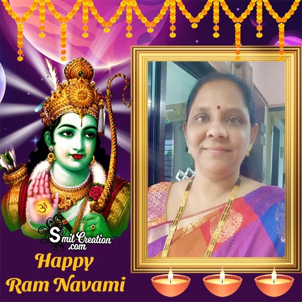 Ram Navami Whatsapp Photo Frame