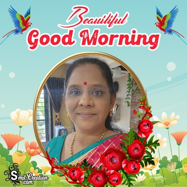 Good Morning Beautiful Photo Frame