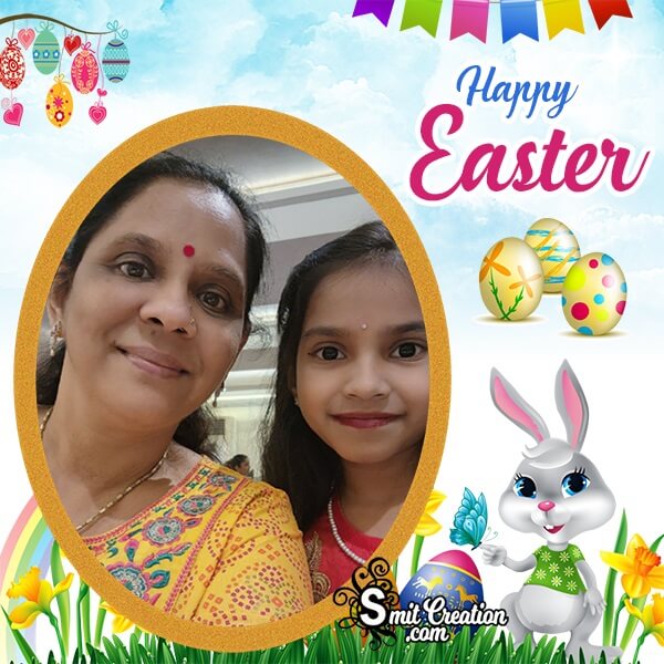 Happy Easter Day Photo Frame