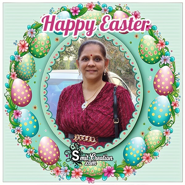 Happy Easter Profile Photo Frame