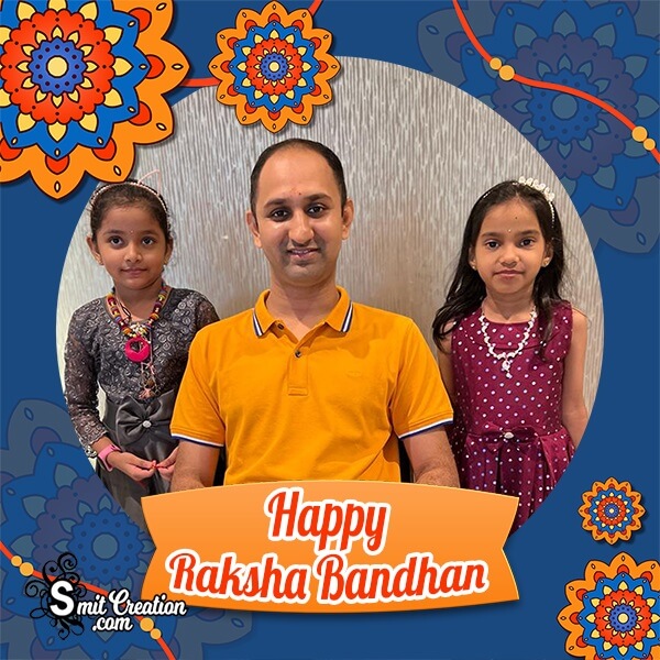 Raksha Bandhan Creative Photo Frame