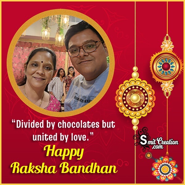 Raksha Bandhan Quote Photo Frame