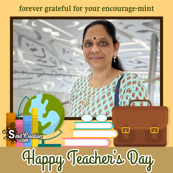 Happy Teachers Day Instagram Photo Frame