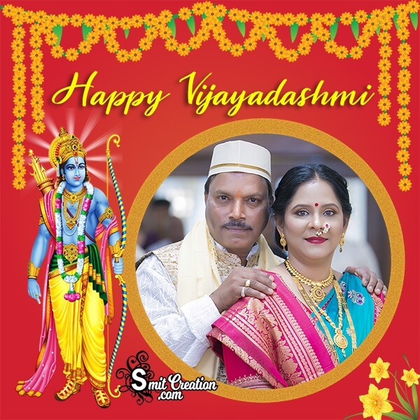 Happy Vijayadashmi Festival Photo Frame