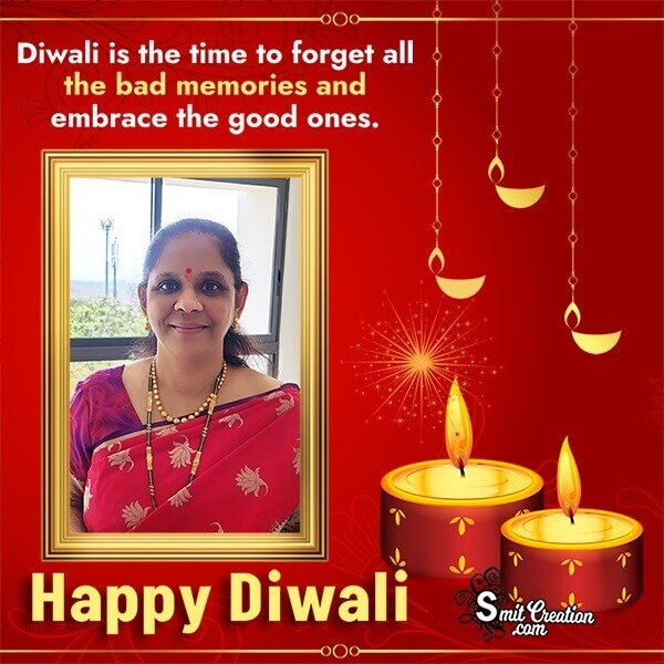 Diwali Quote Photo Frame