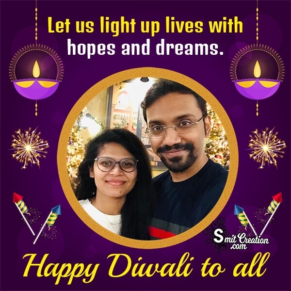 Happy Diwali Photo Frame For Whatsapp