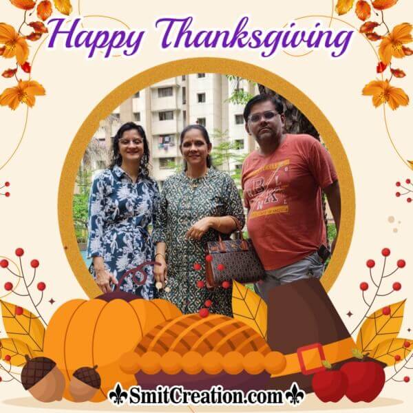 Happy Thanksgiving DP Photo Frame