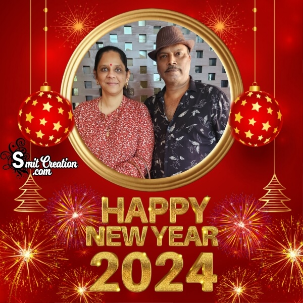 2024 New Year Day Photo Frame