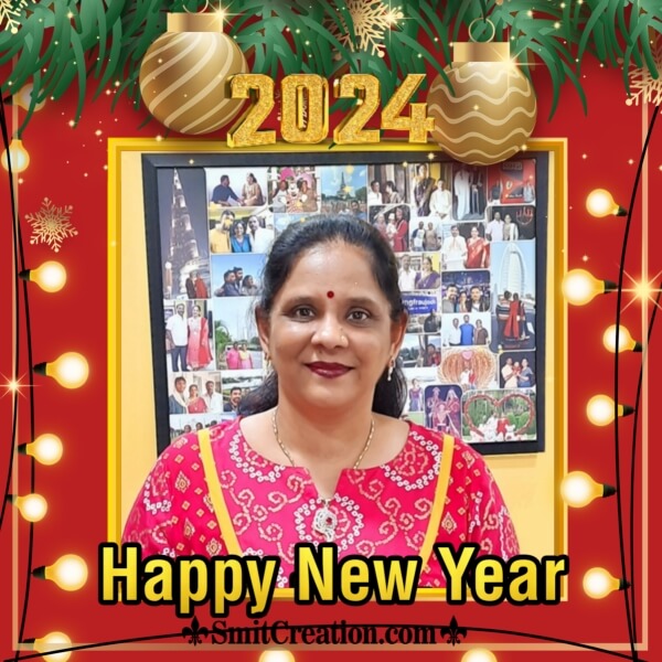 2024 New Year Photo Frame