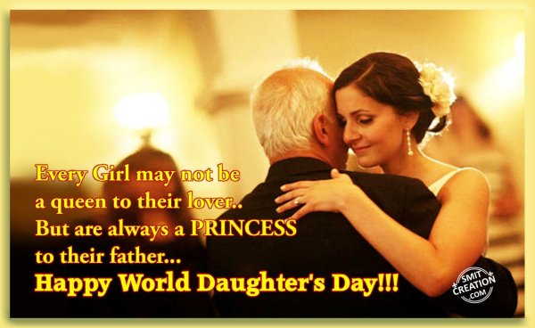 Happy World Daughter's Day