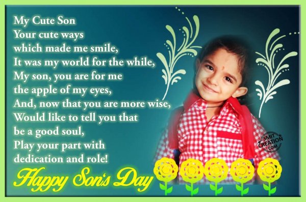 Happy Son’s Day