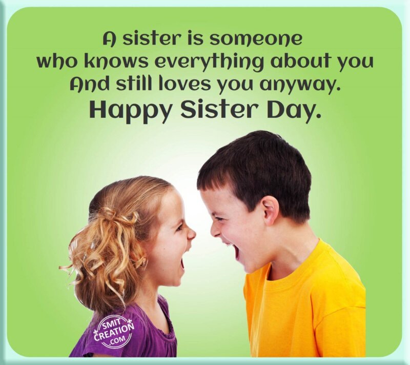 20+ Sisters Day Pictures and Graphics for different festivals