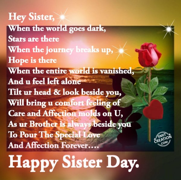 Happy Sister Day