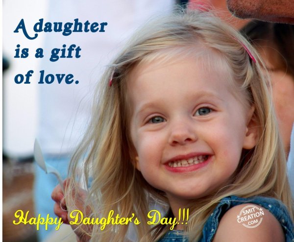 Happy Daughter’s Day!!!