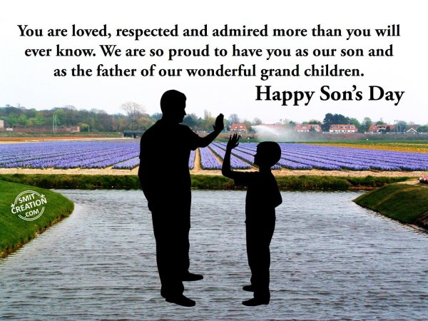 Happy Son’s Day