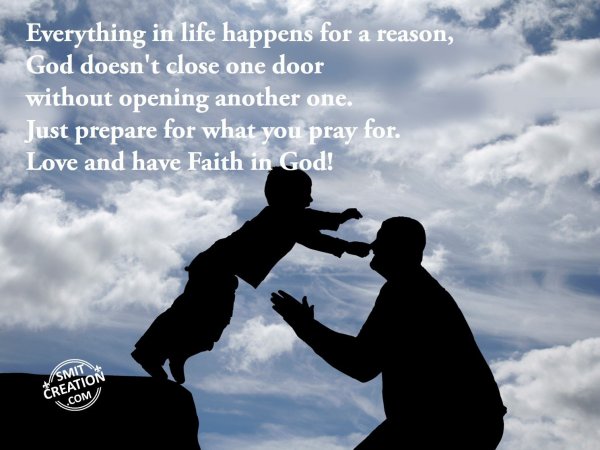 Have Faith in God!