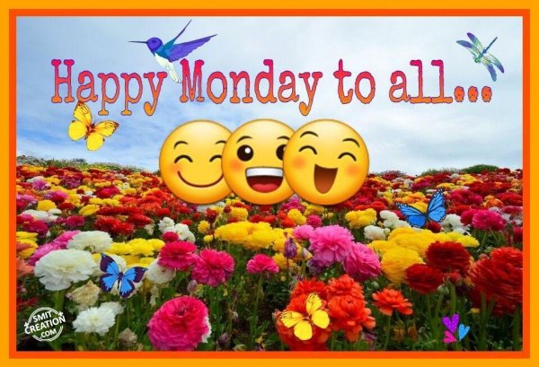 Happy Monday to all…