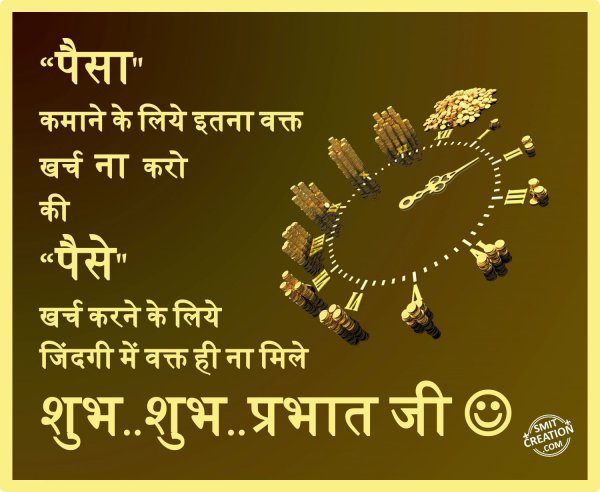 Shubh Prabhat Quote (शुभ प्रभात सुविचार) Pictures and 