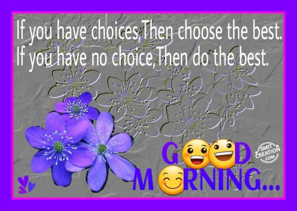 Good Morning Flowers Images With Quote