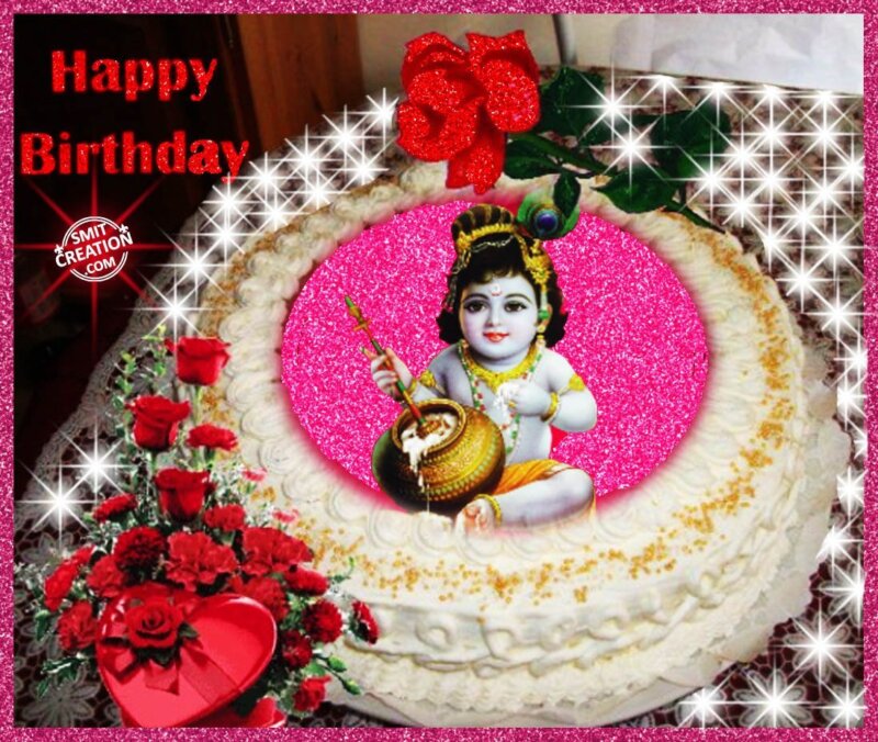 Happy Birthday Krishna - SmitCreation.com