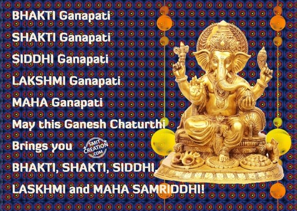 Happy Ganesh Chaturthi