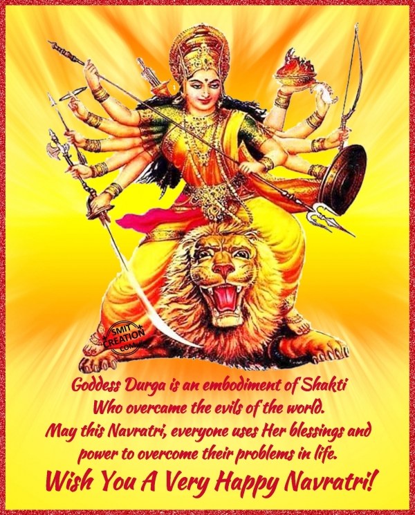 Wish You A Very Happy Navratri!