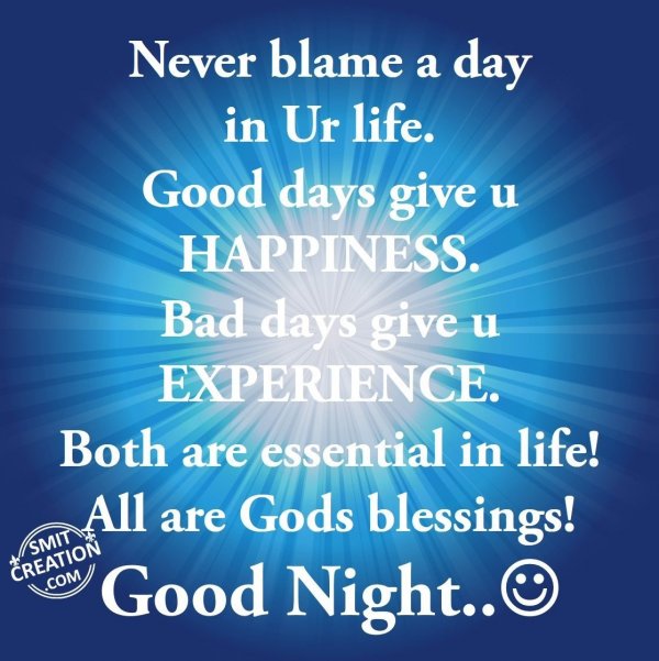 Good Night God Quote