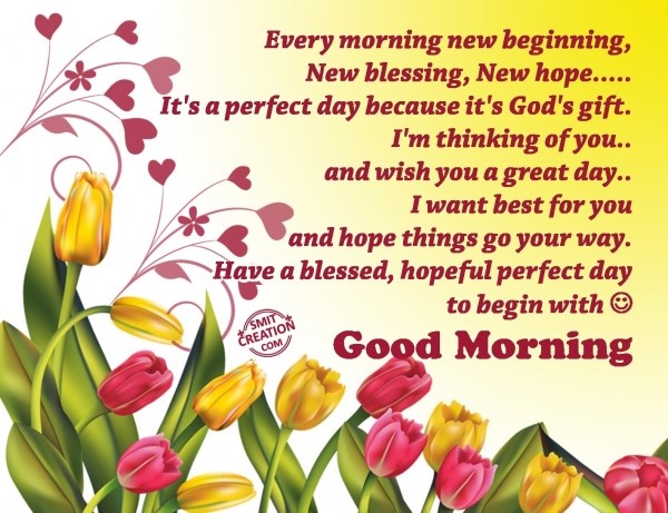 Good Morning Flowers Images With Messages
