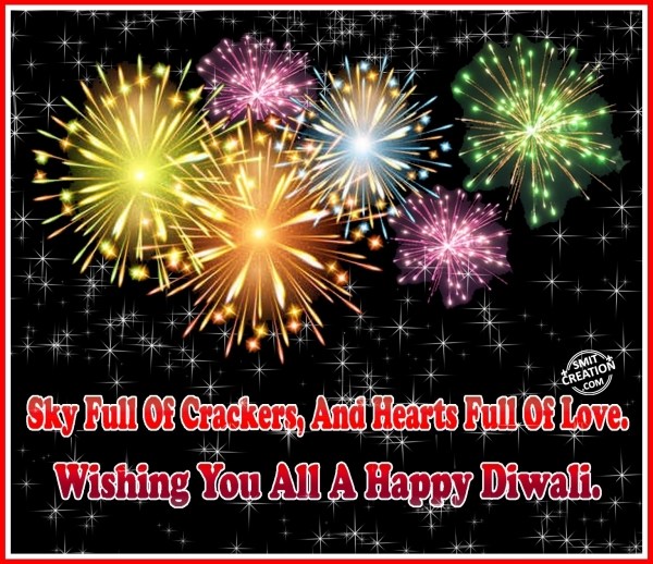 Wishing You All A Happy Diwali.