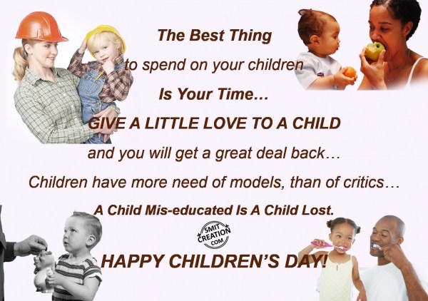 HAPPY CHILDREN’S DAY!