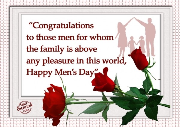 Happy Men’s Day