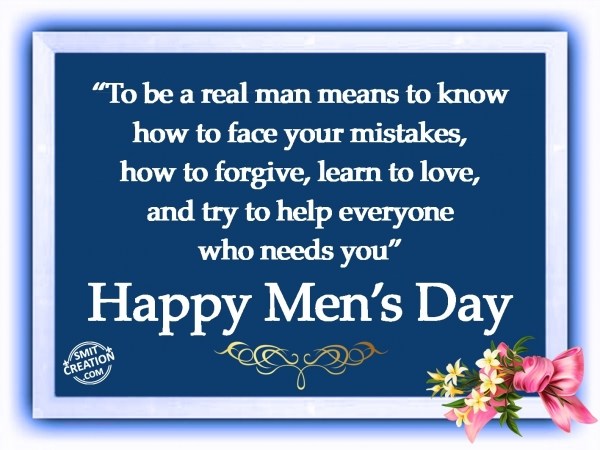 Happy Men’s Day