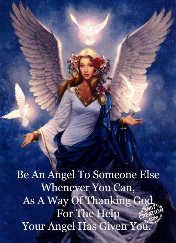 Be An Angel…