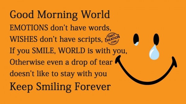 Good Morning Smile