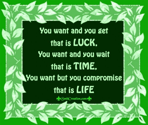 LUCK TIME LIFE