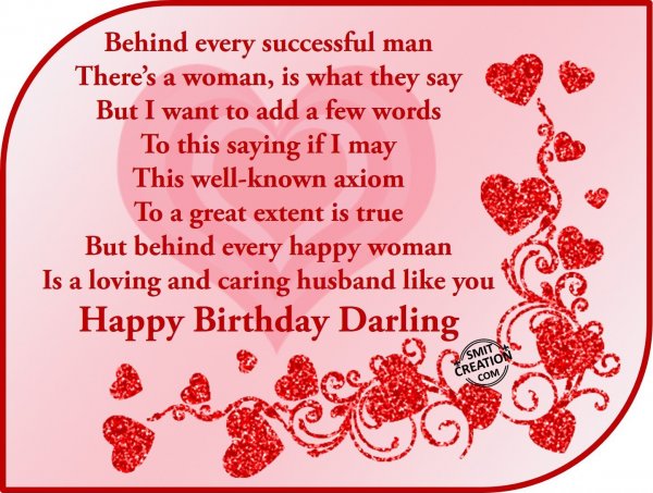 Happy Birthday Darling