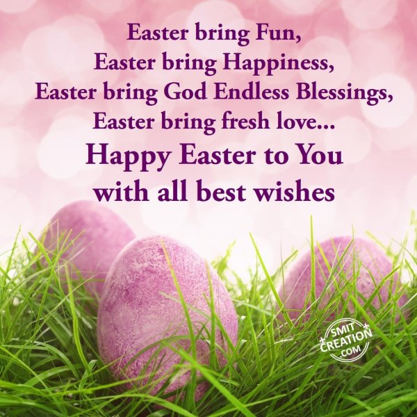 Happy Easter to You