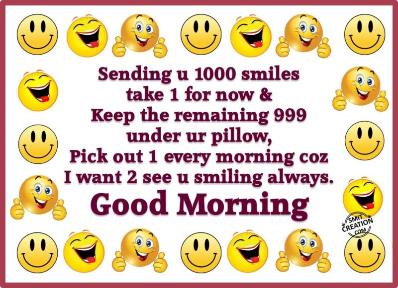 Good Morning - SmitCreation.com