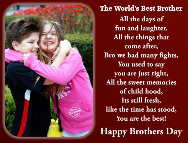 Happy Brothers Day