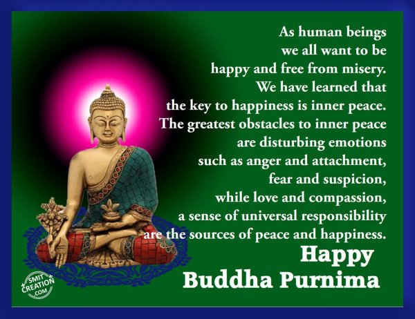 Happy Buddha Purnima