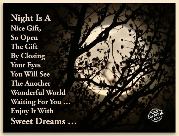 Good Night..! Sweet Dreams..!