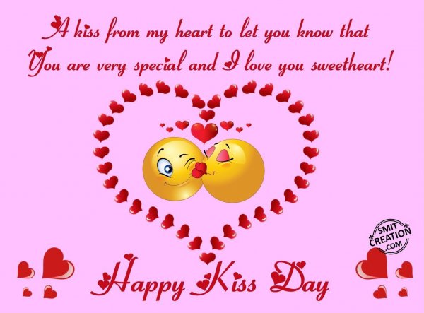 Happy Kiss Day - SmitCreation.com