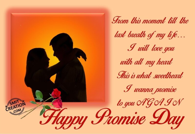 Happy Promise Day - SmitCreation.com