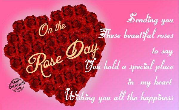 On the Rose Day…