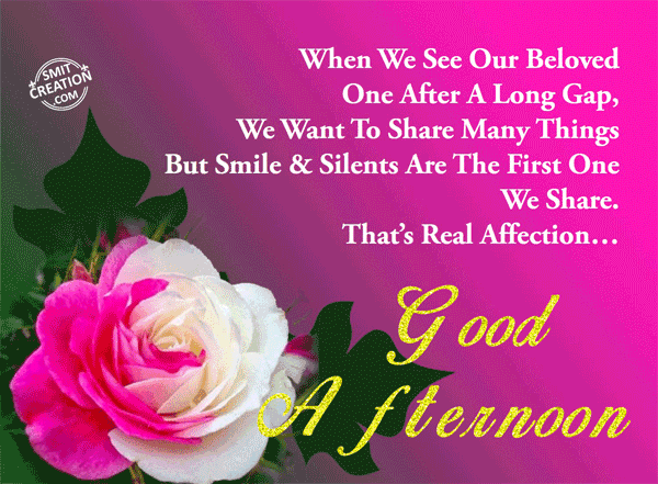 Good Afternoon Gif Pictures and Graphics - SmitCreation.com