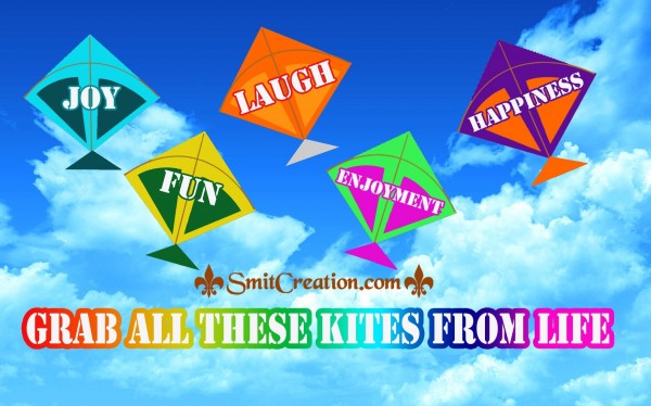 GRAB ALL THESE KITES FROM LIFE